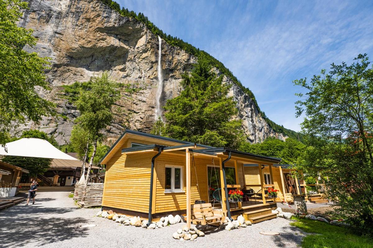 Camping Jungfrau Hotel เลาเทอร์บรุนเนน ภายนอก รูปภาพ
